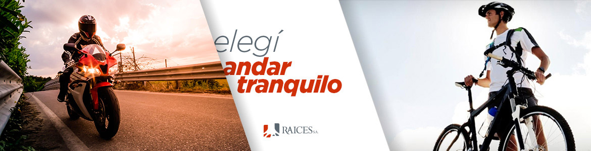 Raices SA - Cobertura Motocicleta Bicicleta